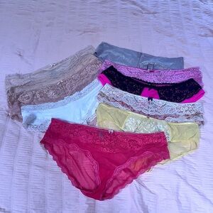 Victorias Secret Bundle Lace Panty Set - Multi Style